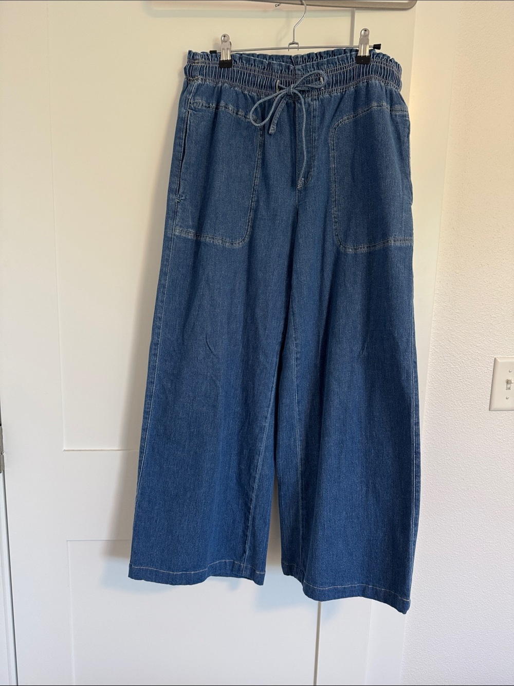 American Eagle Outfitters Stretch Denim Pants - Blue Wash